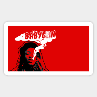 BABYLON 1980 FRANCO ROSO Sticker